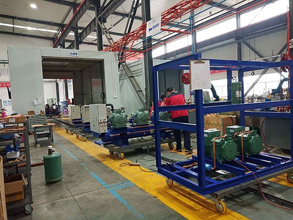 1. Piston Condensing Unit Production Line